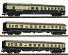 864704 Fleischmann Set of 3 passenger cars of night train LUNA Express (Set 2)